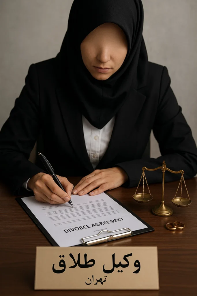 وکیل زن طلاق در تهران