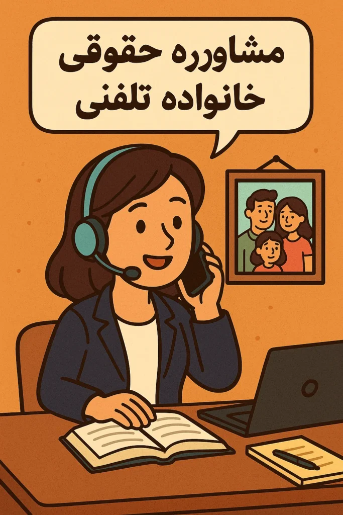 مشاوره حقوقی خانواده تلفنی