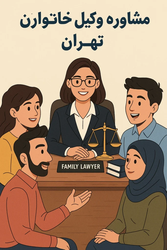 مشاوره وکیل خانواده تهران